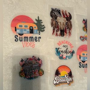 DTF ready to press COLD peel